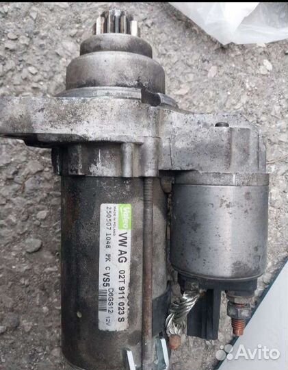 Стартер skoda roomster