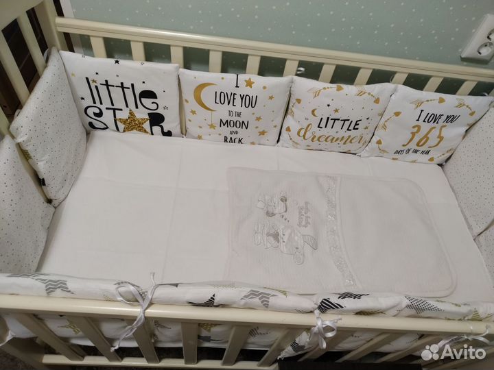 Бортики в кроватку