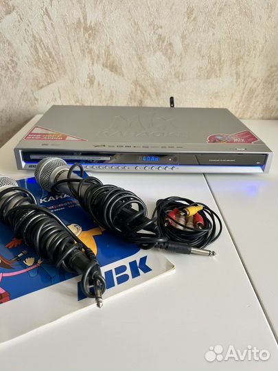 Dvd плеер bbk + караоке