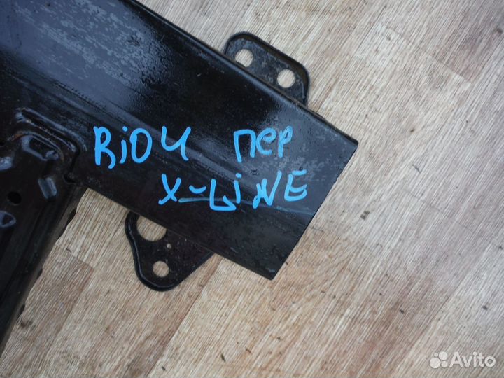 Усилитель переднего бампера Kia Rio 4 X-Line 2019