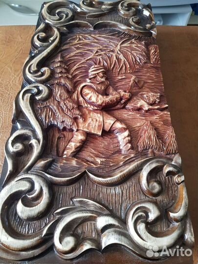 Нарды новые резные