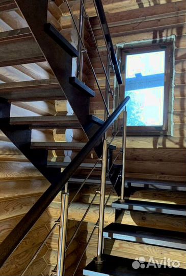 Металлокаркас для лестницы 