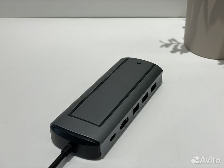 Usb type c Hub 6в1 Внешний корпус SSD M2