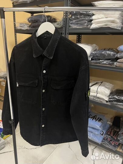 Джинсовки Stone Island (Черный,Синий)