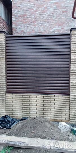 Забор жалюзи
