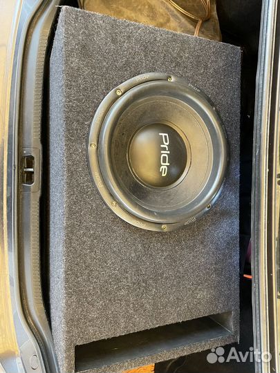 Сабвуфер и усилитель