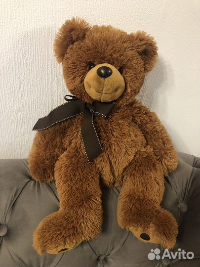 Плюшевый медведь новый Аврора 50 см