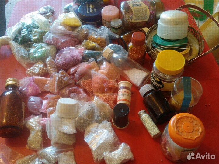 Бисер остатки