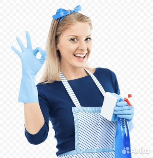 Уборщик\ца 4 часа в день