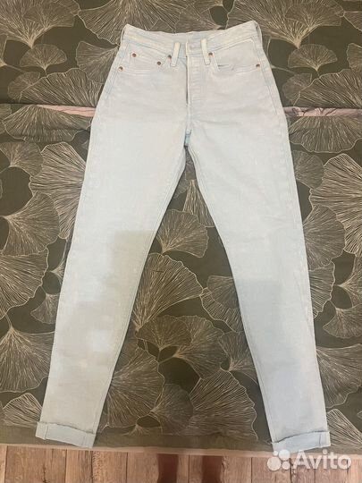 Джинсы levis 501 w24 l32