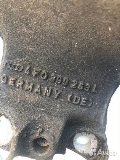 Кронштейн АКПП задний 4F0399263L