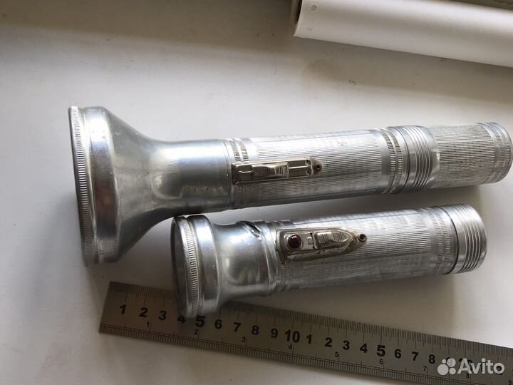 Фонарики СССР, под толстые батарейки