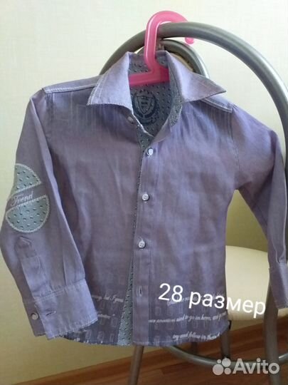 Детская одежда, рубашки и брючки