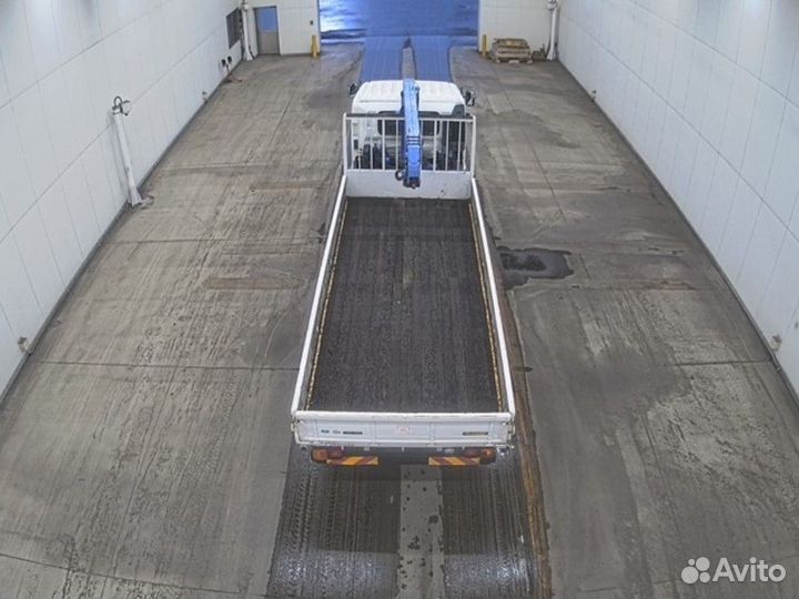 Бортовой грузовик Hino Ranger с КМУ Tadano, 2012