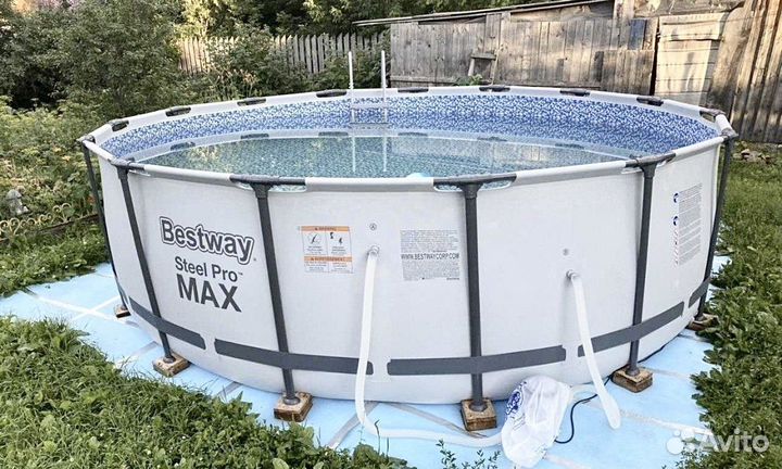 Каркасный бассейн новый