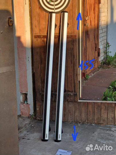 Багажник на крышуThule Raised Rail Evo 7104