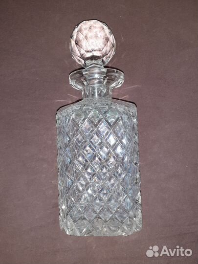 Графин хрустальный богемия