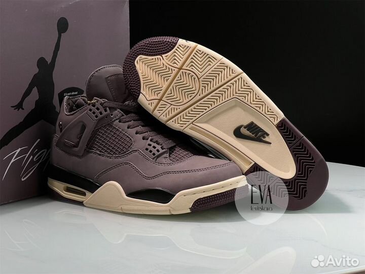 Кроссовки A Ma Maniére X Air Jordan 4 'Violet Ore'