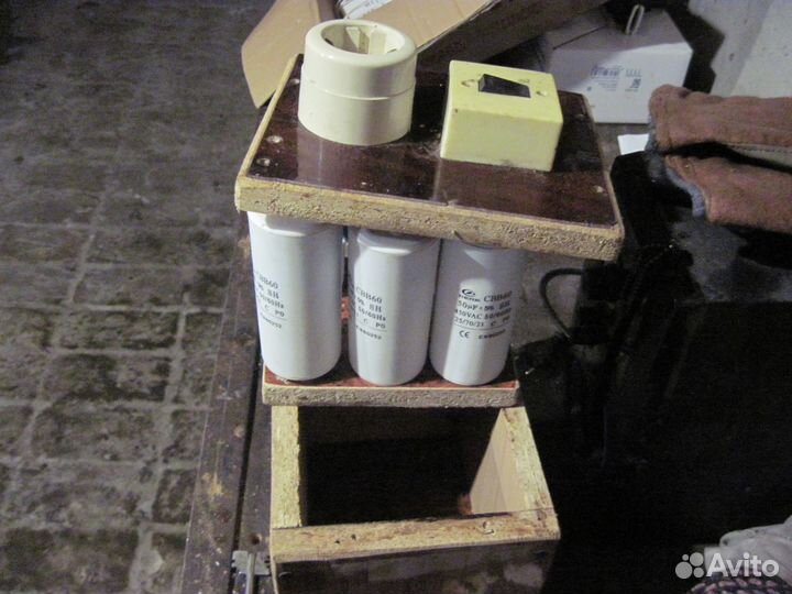 Конденсаторы для работы эл. двигателя № 2