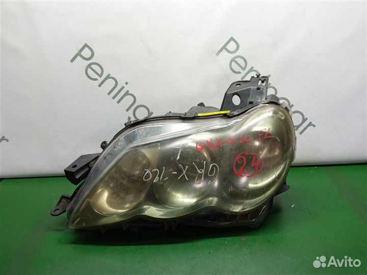 Фара передняя левая Toyota Mark X GRX120