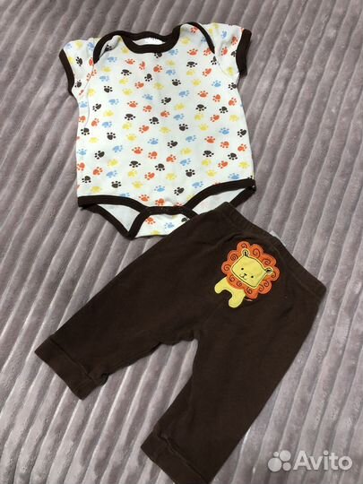 Пакет фирменных вещей на мальчика от 0 до 6 мес