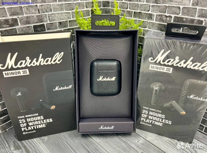 Беспроводные Наушники Marshall Minor 3 новые (Арт