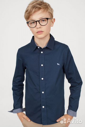 Школьные рубашки H&M 152 рост