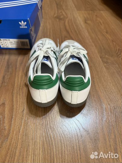 Кроссовки adidas originals Samba OG зелёные