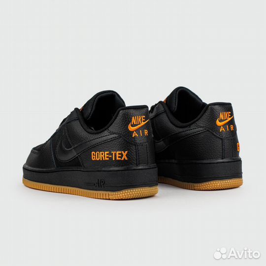 Nike Air Force 1 Low Gore-tex Black / Gum new2