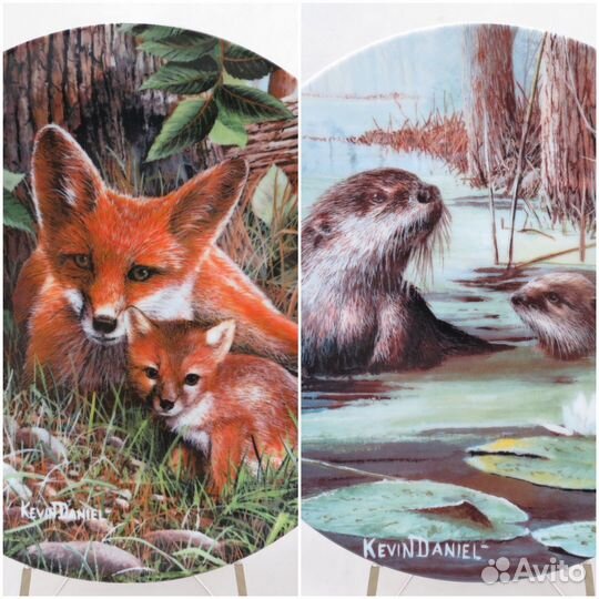 Тарелки серии Британская Энциклопедия. Друзья Леса