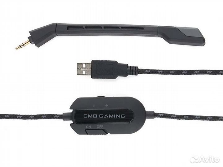 Гарнитура игровая Gembird MHS-G700U черный