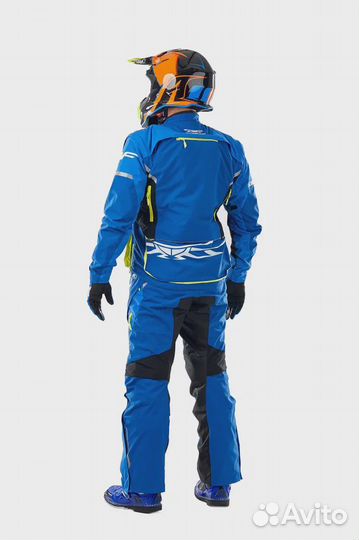 Штаны Эндуро Freeride DF Blue-Yellow