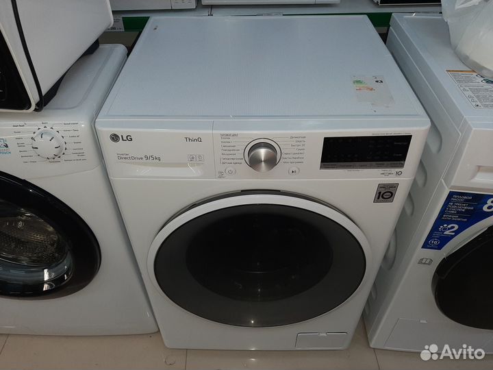 Стиральная машина с сушкой LG на 9 кг