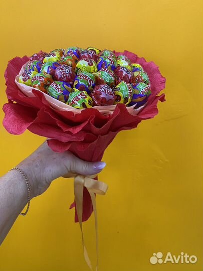 Букет из чупа -чупсов