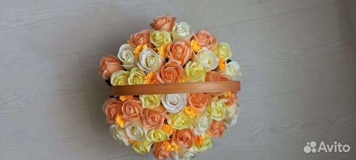 Букет цветов из мыла