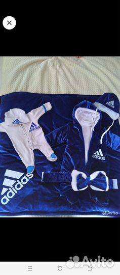 Зимний конверт на выписку с комбинезоном