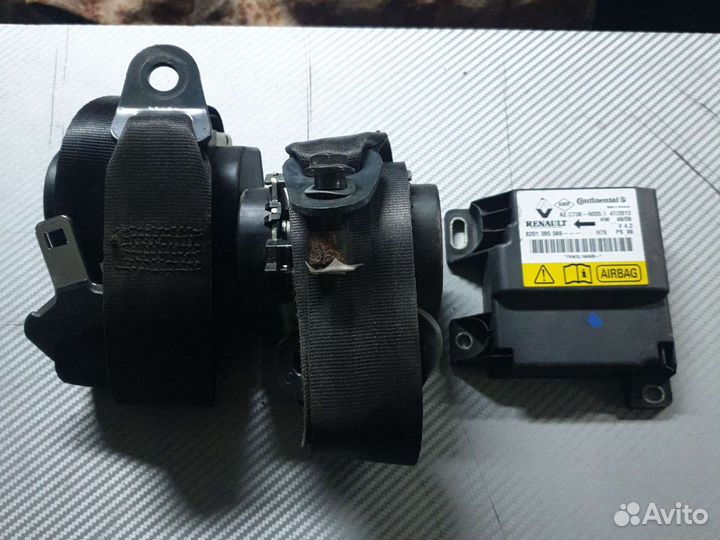 Ремни безопасности с блоком рено дастер