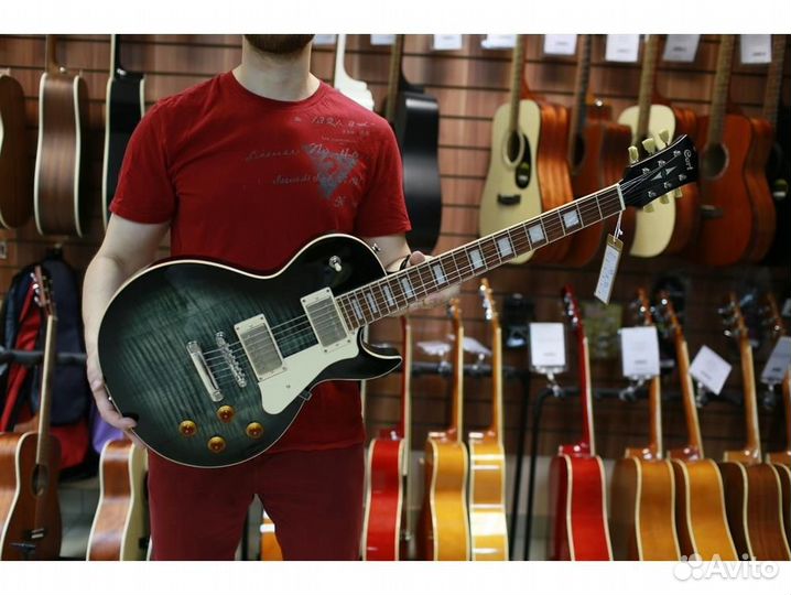 Cort CR250-TBK черная электрогитара