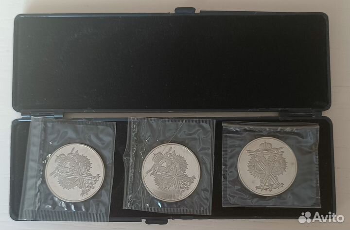 Набор медалей «300 лет Российскому флоту» выпуск 2