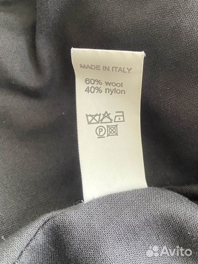 Авангардное шерстяное пальто кимоно Италия