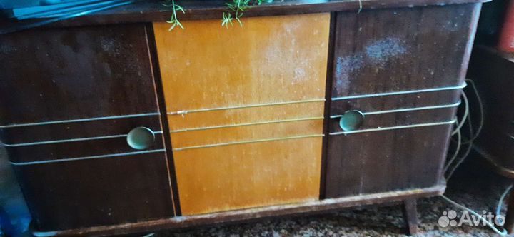 Сервант,подсервантник дуб,60-е г.Германия