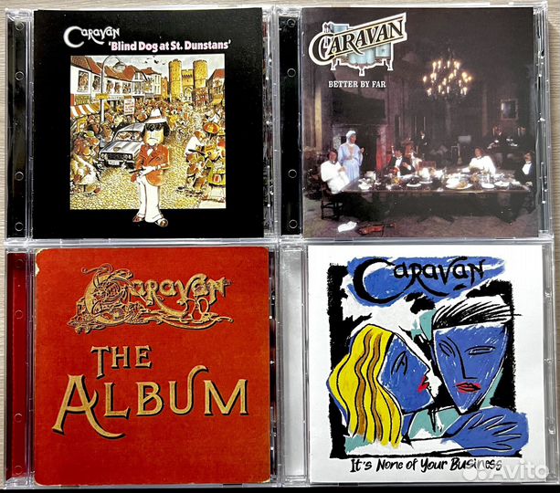 Музыкальные cd диски Caravan дискография