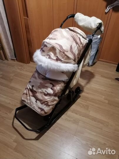 Коляска санки