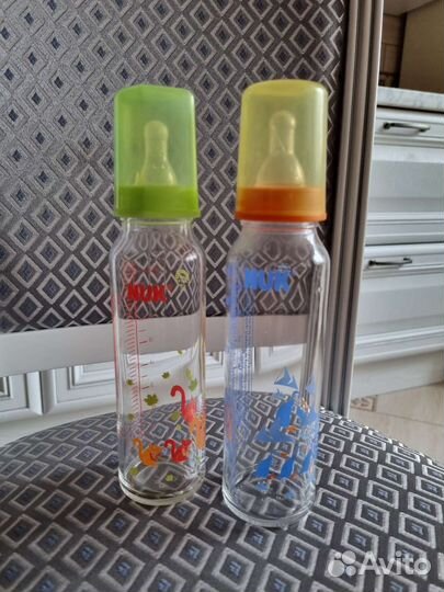 Бутылочки для кормления nuk
