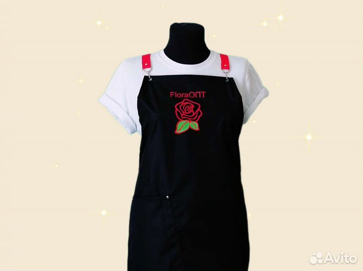 Фартук рабочий с логотипом