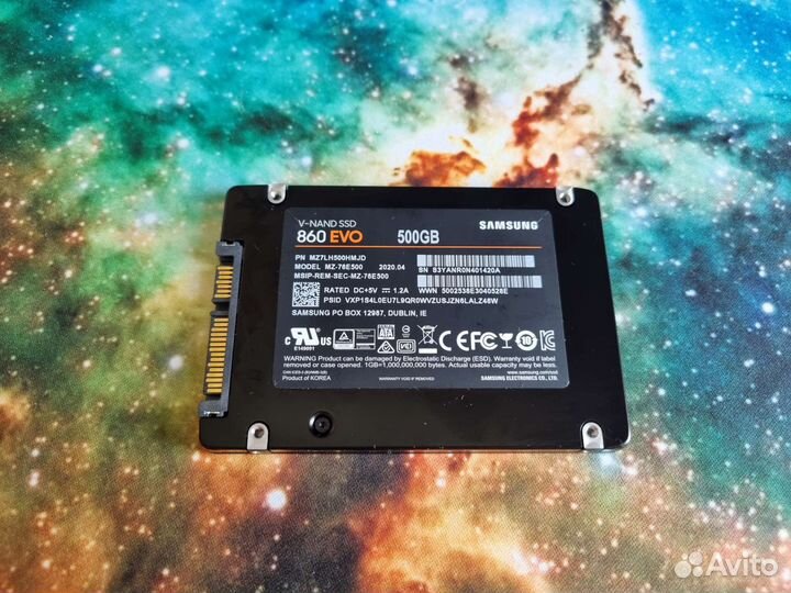 Ssd samsung 860 evo 500gb