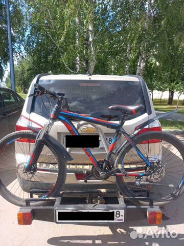 Велобагажник на фаркоп под 2 велосипеда купить в Ижевске | Авито