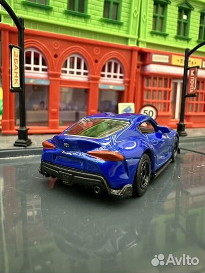 Машинка Welly Toyota Supra A90 1:60