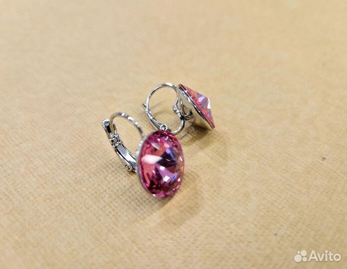 Серьги со swarovski