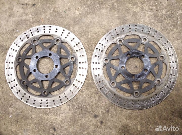 Передние тормозные диски kawasaki zzr 400 zzr 600